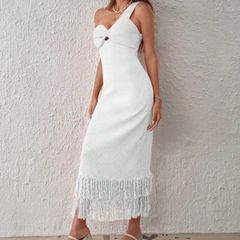 white dress