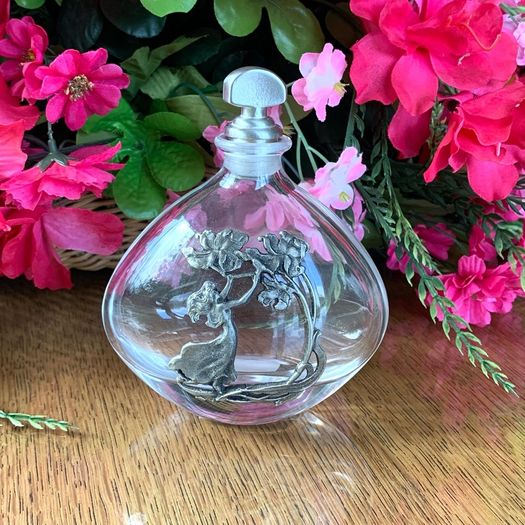 Vintage Art Nouveau Style Perfume Bottle