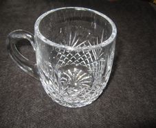 Galway crystal tankard