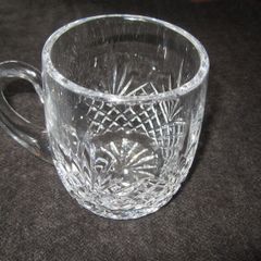 Galway crystal tankard