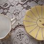 Wedgewood Harlequin Collection Yellow Butterfly Cup and Saucer Image 7