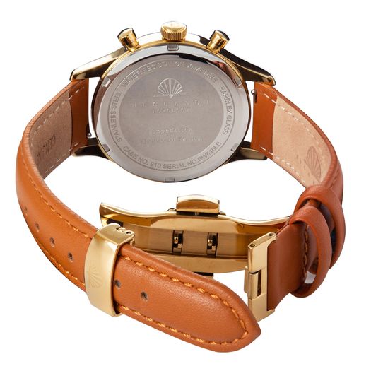 Gold Huguenot Chronograph