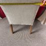 Cream button backed Kitchen chairs. Image 8