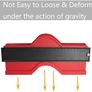 Contour Gauge 25cm/10 Inch Irregular Profile Duplicator for Woodwork Shape Tracing Template Measure Tool Profile Jig Guide Pipe Tile Frame Gauge Metal Welding Fabrication Silhouette Extraction Measure Image 3