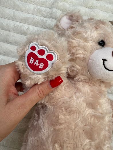 Build-a-Bear Workshop Happy Hugs IV Teddy Bear Plush Stuffed Animal approx. 17" Please see photos