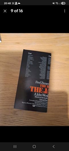1973 The Day Of The Jackal Press Kit Material