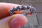Silver ring size N 1/2