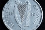 Ireland - 1928 - 6 Pence - Wolfhound - AU - KM.5 - [2765]