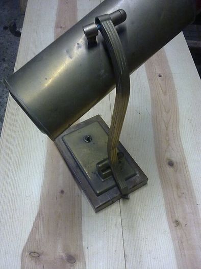 3 old lamps for spares or restoration