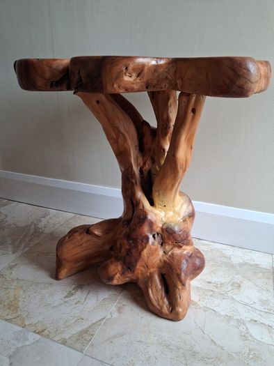 Bog oak table