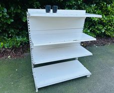 Shop Shelving Grade B - 1.5 Metres High X 1.25 Metres Wide - Large Quantity