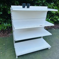 Shop Shelving Grade B - 1.5 Metres High X 1.25 Metres Wide - Large Quantity