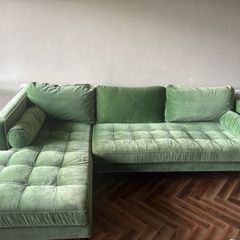Green couch for sale