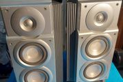 2 Sharp Corner Speakers, Model CP-NX10H, in very good condition