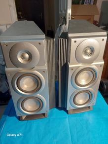 2 Sharp Corner Speakers, Model CP-NX10H, in very good condition