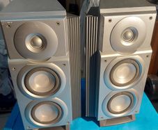 2 Sharp Corner Speakers, Model CP-NX10H, in very good condition