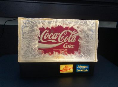 Coca Cola Pub Fountain Top Ice Cube Lighted