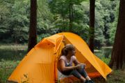 Single Person Cycling Tent Ultralight Portable Camping Tent Backpacking Hiking Tent Waterproof Sun Shelter