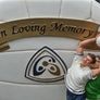 In lovely Memory Basketball Statue Image 6