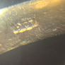 Vintage 9ct yellow gold saddle ring size Q and a half Image 9