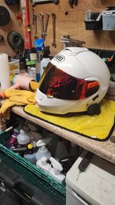 shoei Neotec with Sena