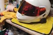 shoei Neotec with Sena