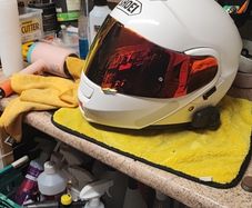 shoei Neotec with Sena