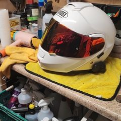 shoei Neotec with Sena