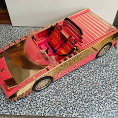 L.O.L. Surprise! Car-Pool Coupe Transforming Toy Car (Rose Gold / Pink) Dolls car
