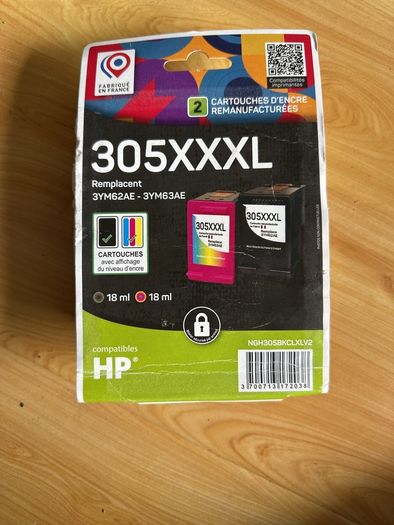 HP printers ink 305 XXXL
