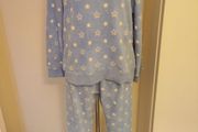 BNWT Rock&amp; Rags blue stars print fleece pyjamas size UK20 EU48 Postage included