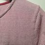 womens FAT FACE short sleeve t shirt top red white stripes Size UK 14 Image 4