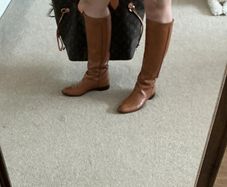 Authentic Sergio Rossi tall equestrian boots size 4