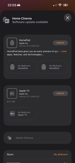 2x Apple HomePods | Midnight (2023) | 2nd Gen