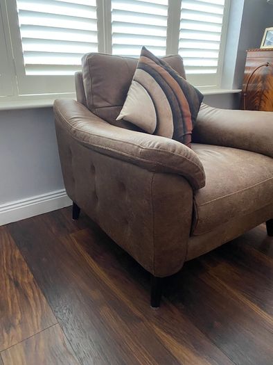 3-Seater Sofa and single Armchair