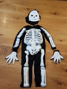 Skeleton CostumeAge 3-4