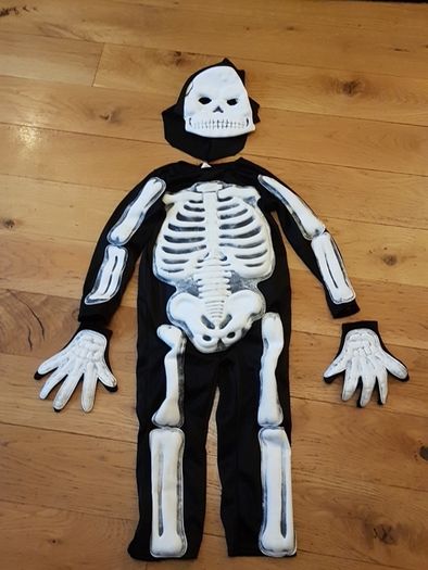 Skeleton CostumeAge 3-4