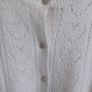 New Ladies Pointelle Knit Cardigan Size Medium Image 5