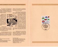 1997 Bundes Republic Deutschland (Germany) Federal Annual Stamp EFT Collection incl 45 images of contents