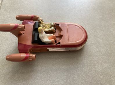 vintage star wars die-cast landspeeder