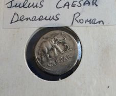Julius  Caesar  Silver Coin