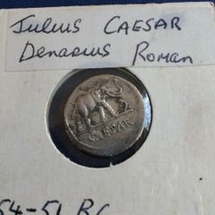 Julius  Caesar  Silver Coin
