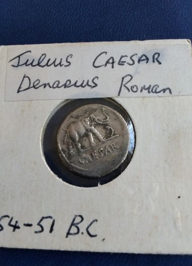 Julius  Caesar  Silver Coin
