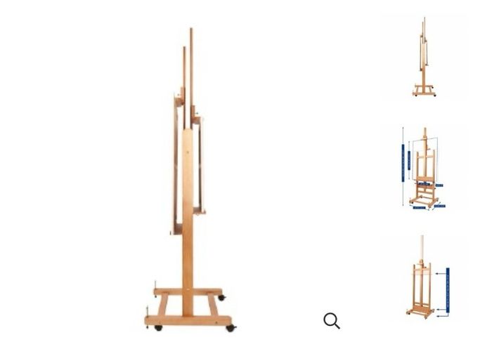 Easel - Double sided easel - Mabef Italy