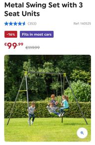 Swing set