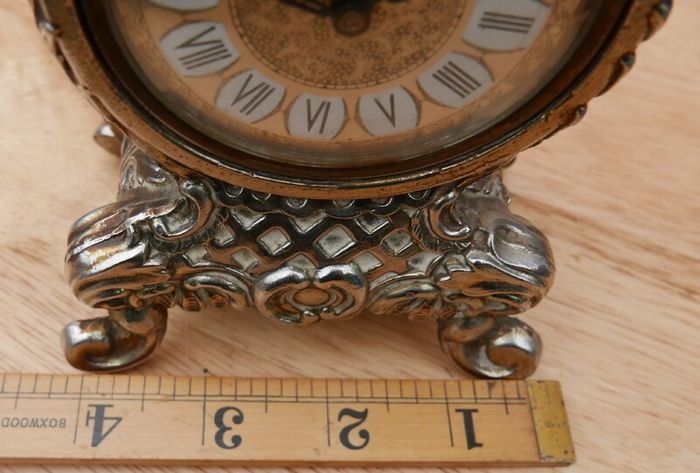 Vintage West German Splendex Working Mantel Clock