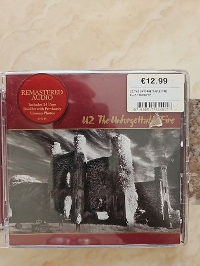 U2  CD  - The Unforgettable Fire