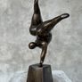 Balancing Lady (30cm) - Bronze Image 3