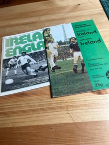 Ireland v England and Republic of Ireland v Northern Ireland Ireland Programs