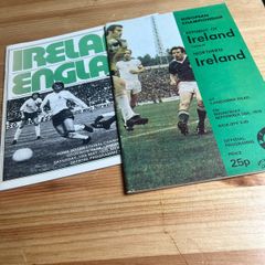 Ireland v England and Republic of Ireland v Northern Ireland Ireland Programs